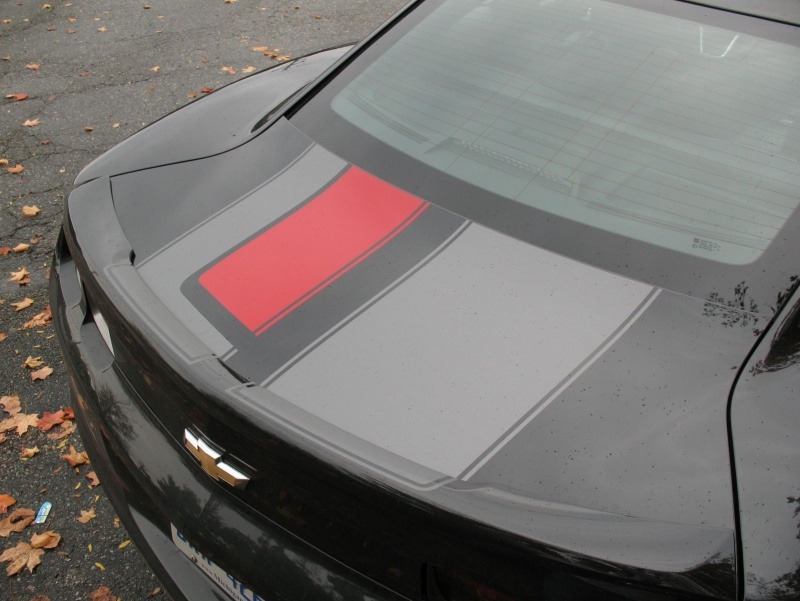 2012 Chevrolet Camaro SS 45th Anniversary Edition rear deck