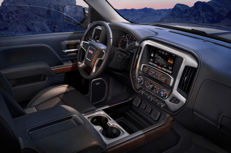 2014 GMC Sierra SLT interior floor console 029