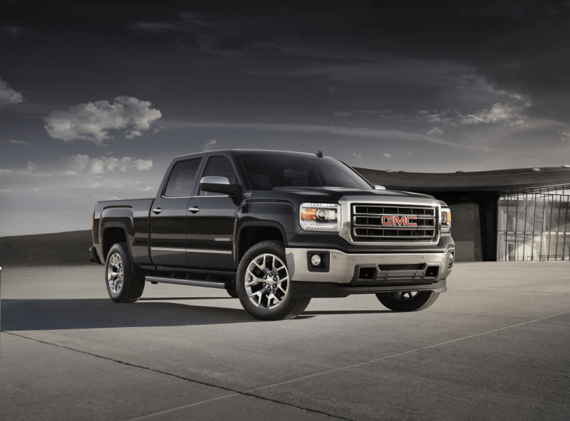 2014 GMC Sierra front threequarter location 011